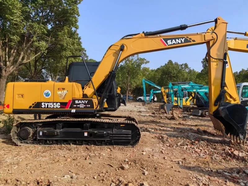 Buy Used Sany 155 Crawler Excavator – Affordable and Reliable