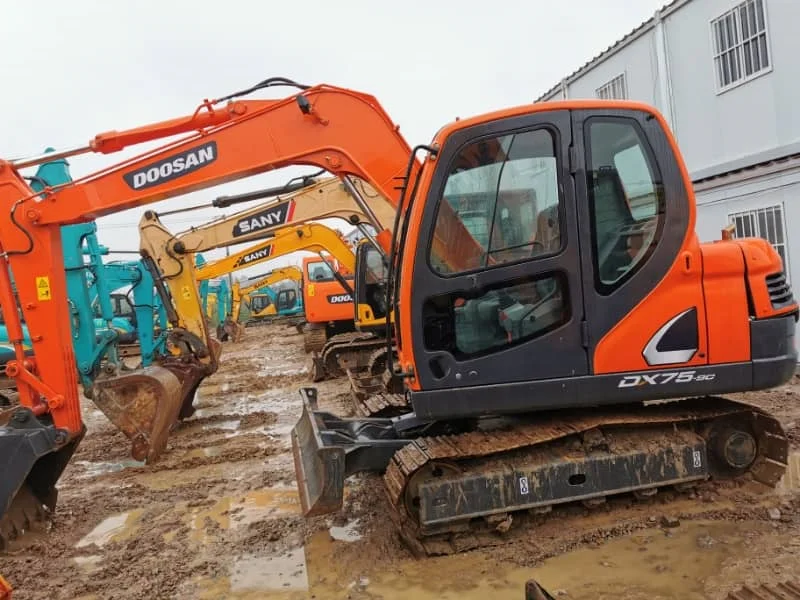 Offres exceptionnelles sur les pelles Doosan DX75 d'occasion fiables et durables