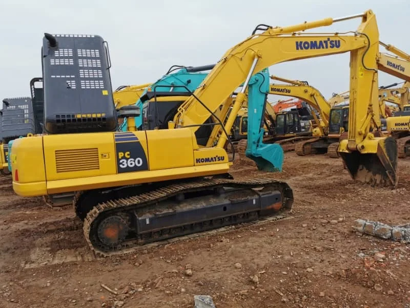 Pelle sur chenilles Komatsu PC360 de 36 tonnes d'occasion à vendre - Pelle hydraulique d'occasion