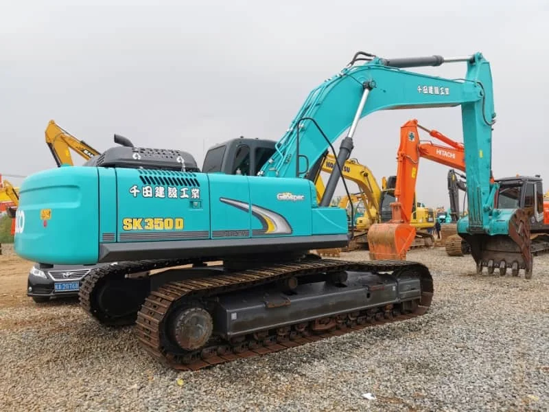 Высококачественный б/у экскаватор Kobelco SK350 в отличном состоянии