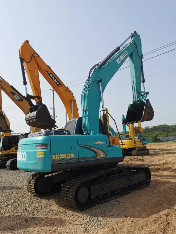 Kaufen Sie 2022 KOBELCO SK200 Gebrauchter Raupenbagger zum Verkauf - Gebrauchte Erdbaumaschinen