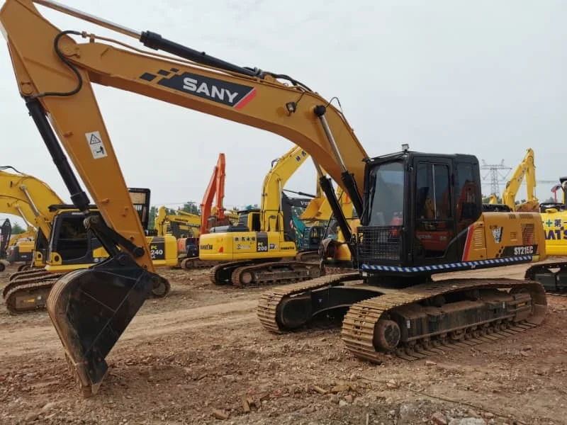 Pelle sur chenilles Sany 215 d'occasion de haute qualité en excellent état