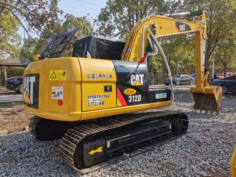 Excavadora de cadenas Caterpillar 312 usada en venta: modelo hidráulico CAT 312 usado