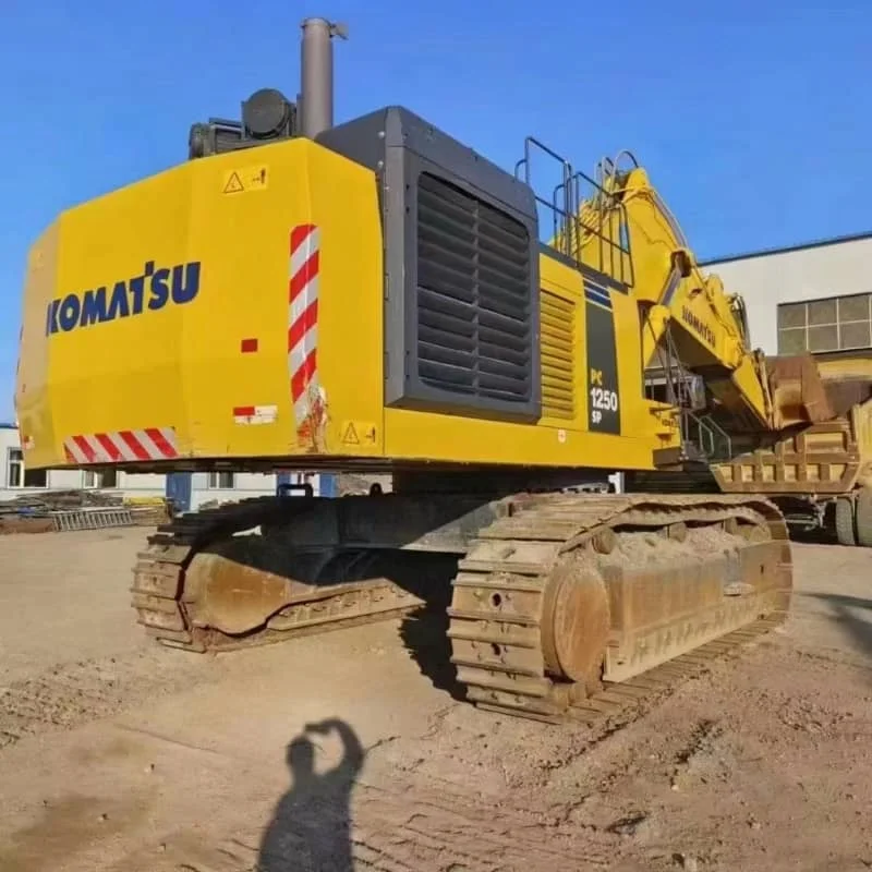 Used Komatsu PC1250 125-ton Hydraulic Excavator for Sale - Super Large Second-Hand Machinery