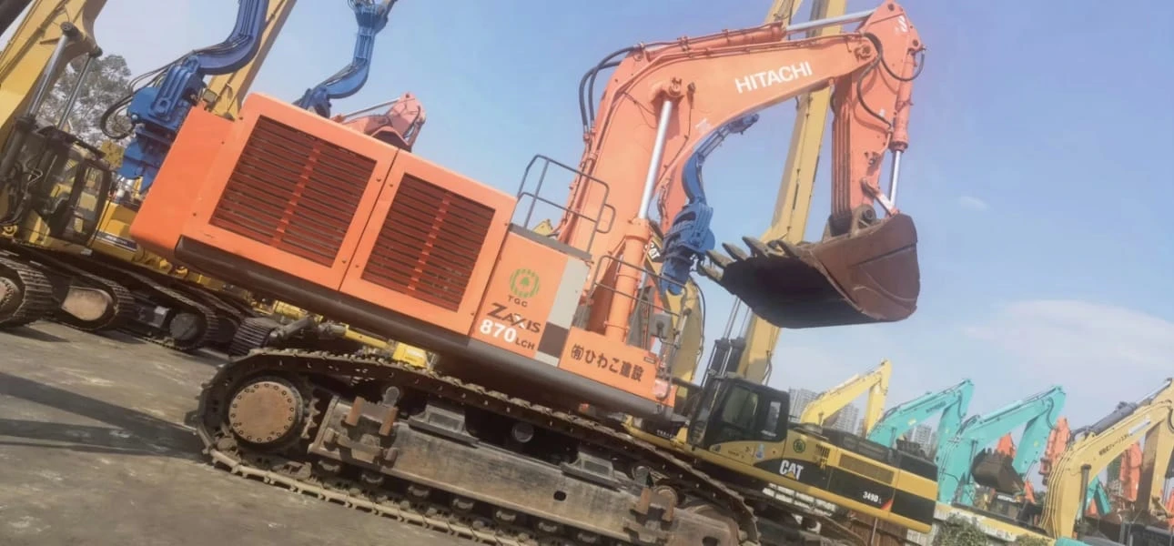 Pelle Hitachi ZX870 d'occasion : un équipement fiable et performant