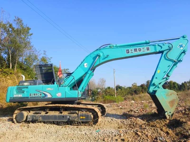 Zuverlässiger gebrauchter Kobelco SK480 Bagger, 95%, neu und gut gewartet