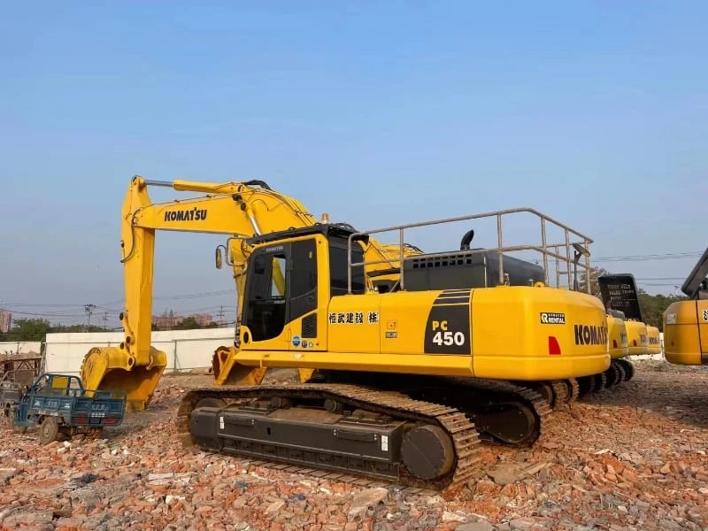 Pelle sur chenilles Komatsu PC450 d'occasion à vendre - Équipement lourd de grande capacité