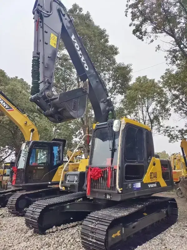 Low-Hour Used Volvo EC140 Crawler Excavator for Sale | Excellent Condition