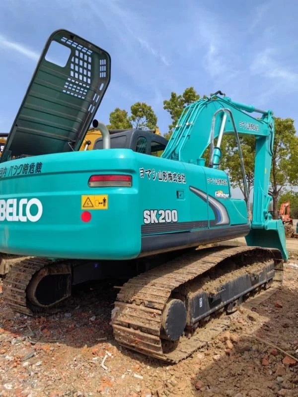 Hochwertiger gebrauchter Kobelco SK200-Bagger in ausgezeichnetem Zustand zu verkaufen