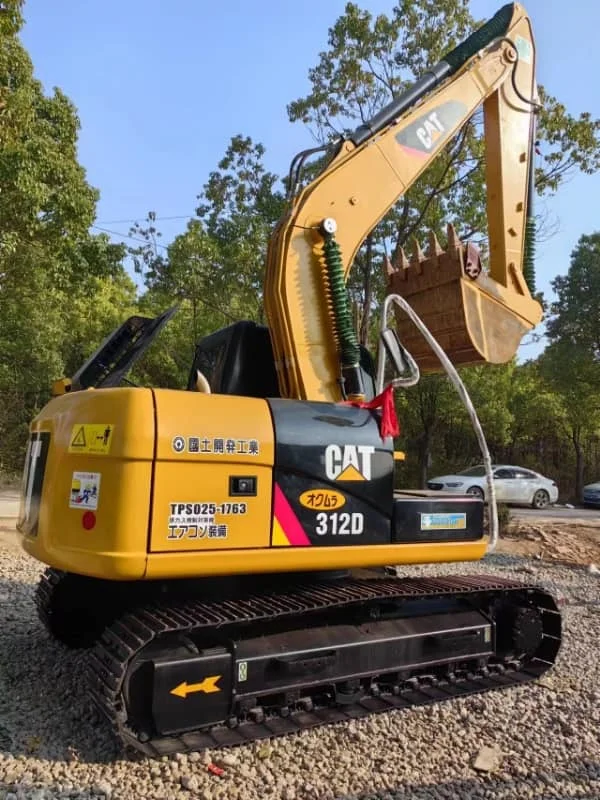 Продаётся подержанный гусеничный экскаватор Caterpillar 312 – Гидравлический карьерный экскаватор Cat 312 б/у
