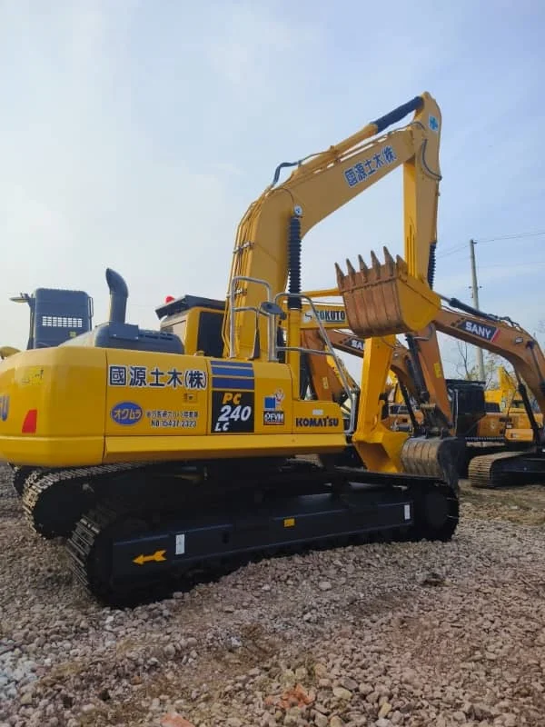 Used Komatsu PC240 Crawler Excavator for Sale – Original Construction Equipment