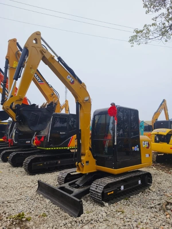 Сертифицированный подержанный мини-экскаватор Caterpillar 306E