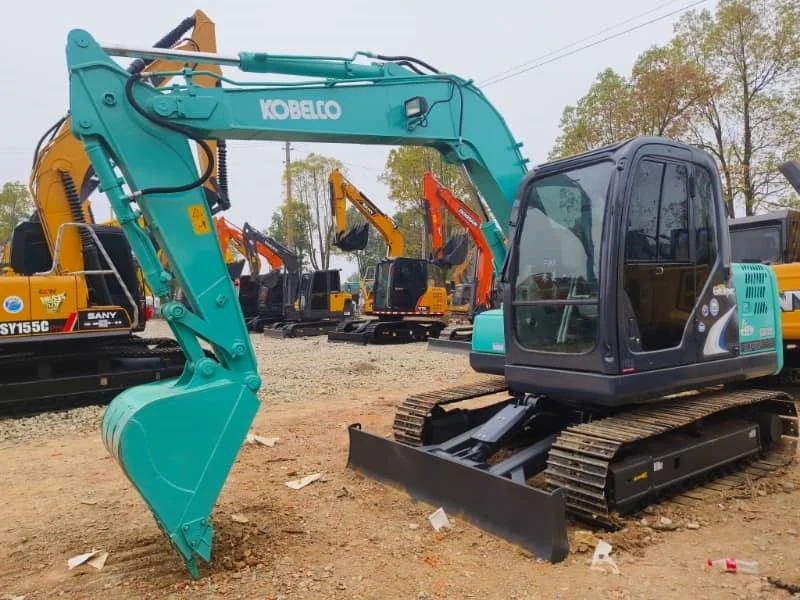 Used Kobelco SK75 Mini Excavator for Sale | Secondhand Hydraulic Backhoe