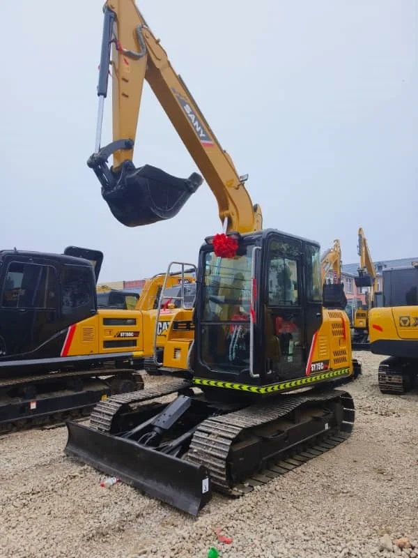 Achetez une pelle sur chenilles Sany SY75C d'occasion en excellent état