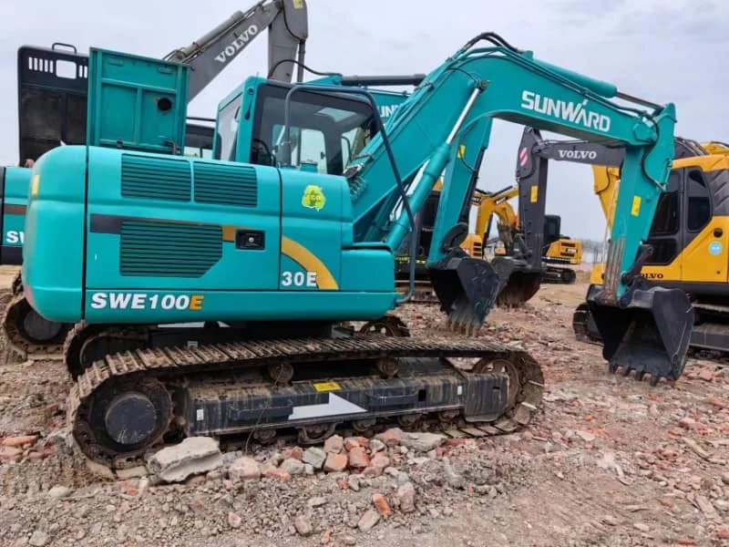 Excavadora de cadenas Sunward 100E 95% de alta calidad, nueva, a la venta