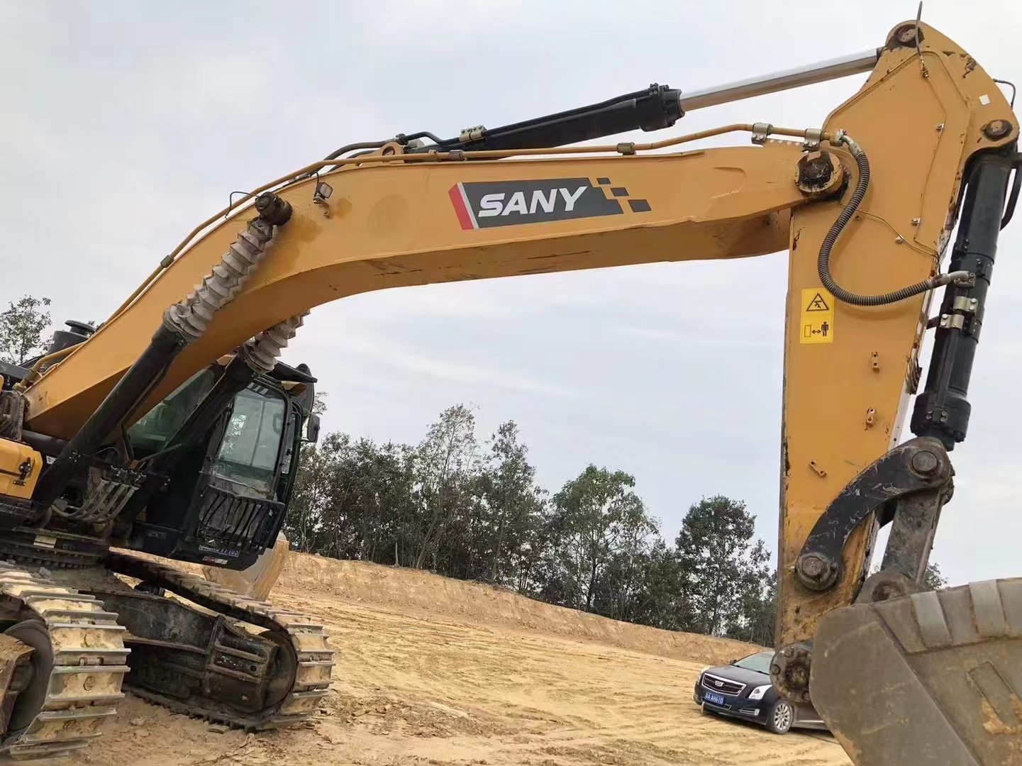 used Sany excavator