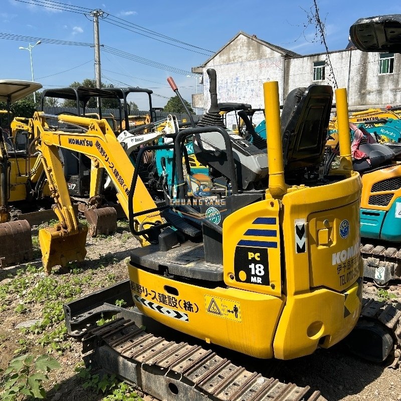 High-quality used Komatsu PC18MR in stock – hot seller.